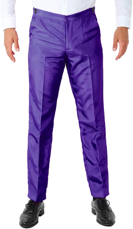 Herenkostuum Suitmeister Solid Purple (broek)