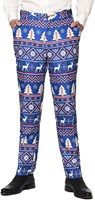 Herenkostuum Suitmeister Christmas Blue Nordic (broek)