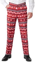 Herenkostuum Suitmeister Nordic Pixel Red (broek)
