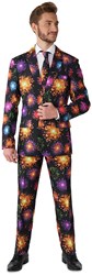 Herenkostuum Suitmeister Fireworks Black
