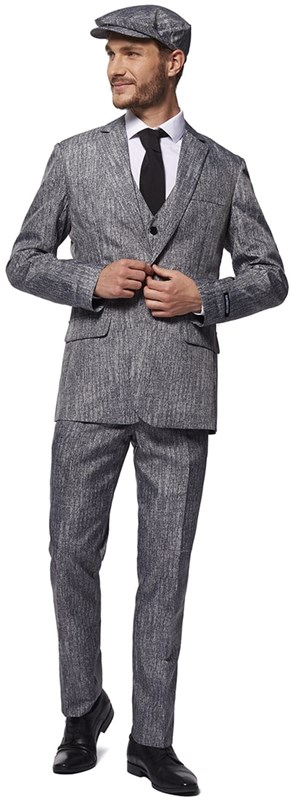 Herenkostuum Suitmeister 20's Gangster Grey
