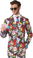 Herenkostuum Suitmeister Casino Icons (colbert)