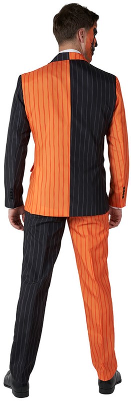 Herenkostuum Suitmeister Jack-O Pinstripe Black (achterkant)