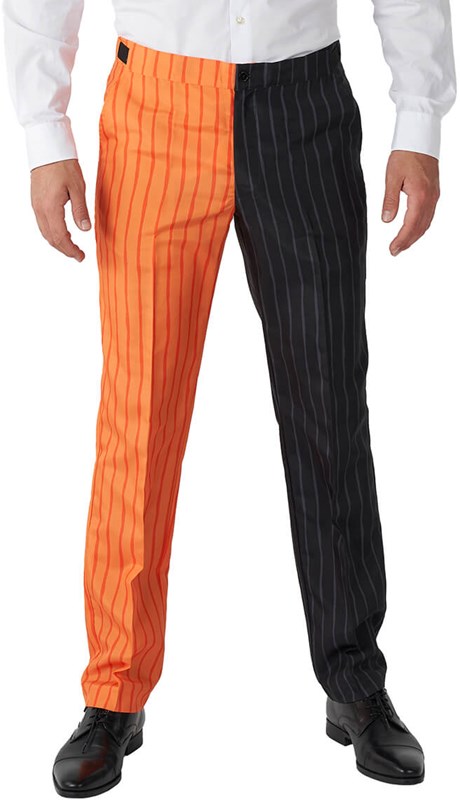 Herenkostuum Suitmeister Jack-O Pinstripe Black (broek)