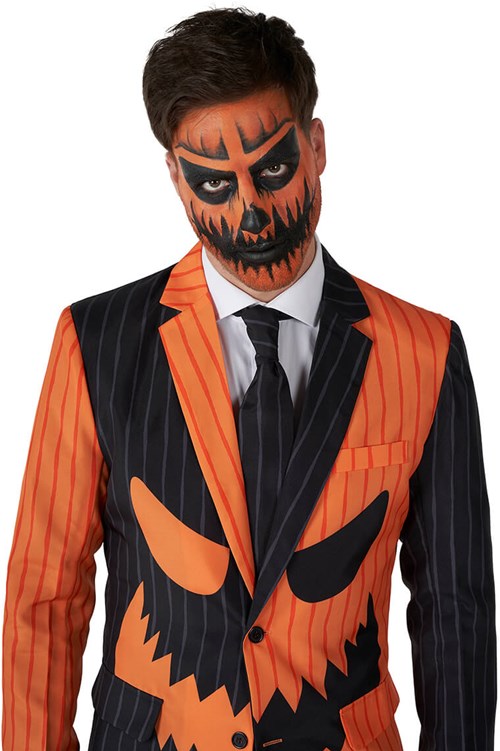 Herenkostuum Suitmeister Jack-O Pinstripe Black (detail)