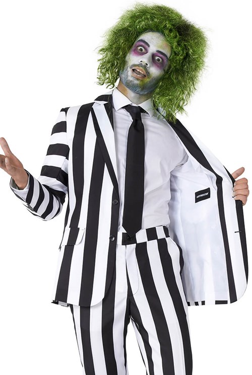 Herenkostuum Suitmeister Beetlejuice ™ (colbert binnenkant)