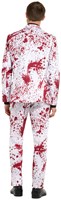Herenkostuum Suitmeister Bloody Suit White (achterkant)