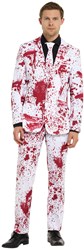 Herenkostuum Suitmeister Bloody Suit White