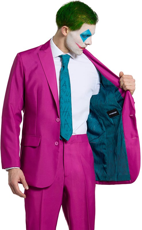 Herenkostuum Suitmeister Ruby Red Joker™ (binnenkant colbert)