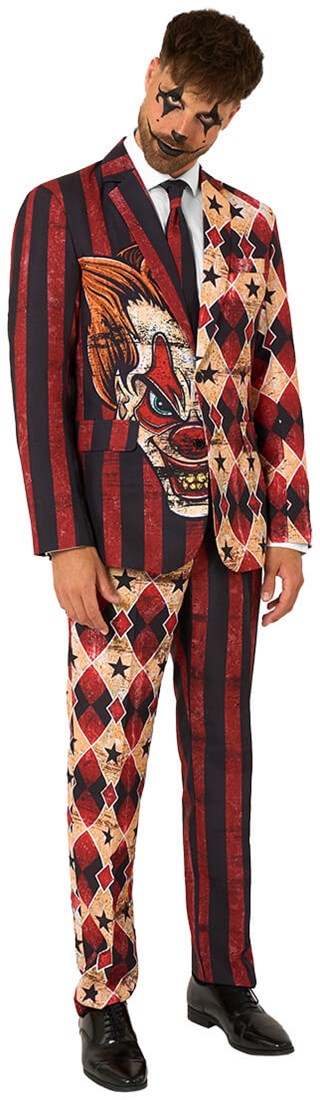 Suitmeister Heren Pak Scary Clown Red Kopen