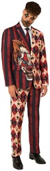 Suitmeister Heren Pak Scary Clown Red