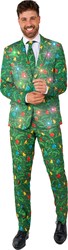 Herenkostuum Suitmeister Christmas Green Tree - Light Up