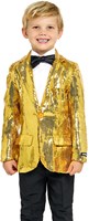 Suitmeister Glitter Jasje Goud Kind (2)