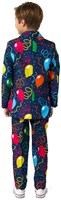 Kinderkostuum Suitmeister Confetti Balloons Navy (achterkant)
