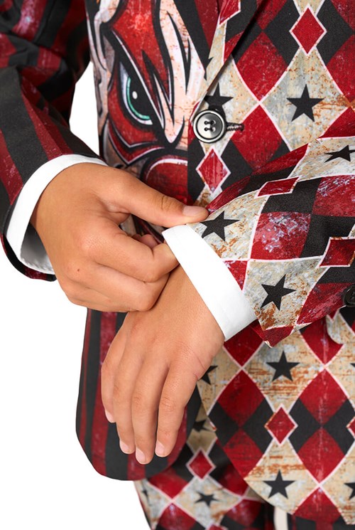 Suitmeister Kinder Pak Scary Clown Red (mouw)