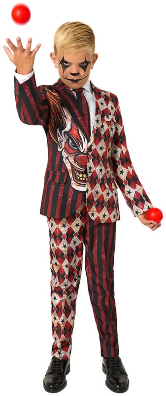 Suitmeister Kinder Pak Scary Clown Red