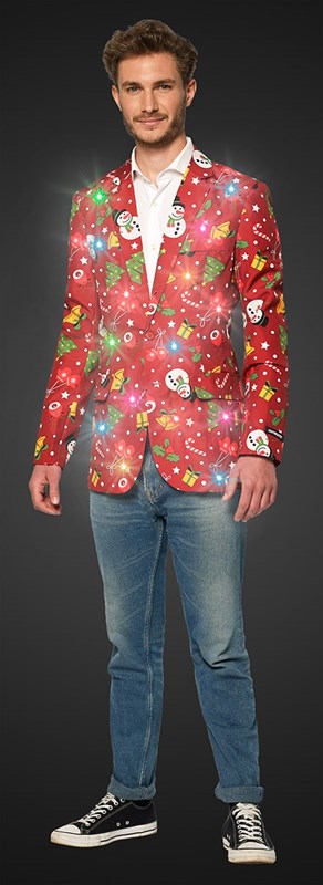 Colbert Suitmeister Christmas Red Icons - Light Up (lichtgevend)