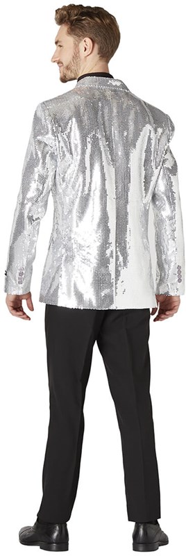 Suitmeister Glitter Jasje Zilver (achterkant)