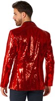 Suitmeister Glitter Jasje Rood (achterkant)