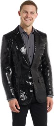 Suitmeister Glitter Jasje Zwart