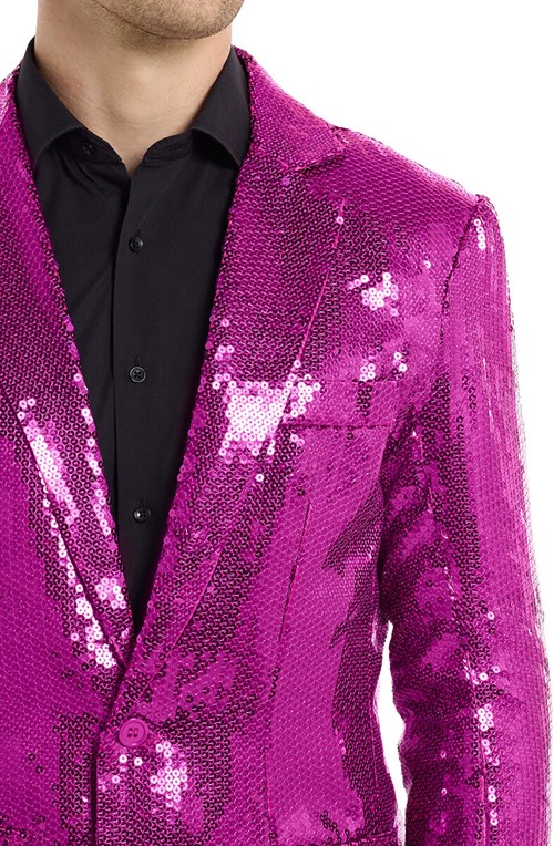 Suitmeister Glitter Jasje Pink (detail)
