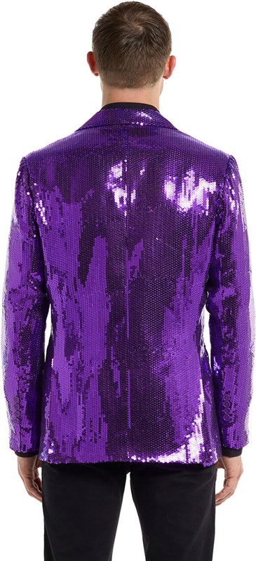 Suitmeister Glitter Jasje Paars (achterkant)