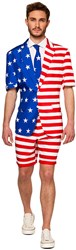 Herenkostuum Summer Suitmeister USA Flag