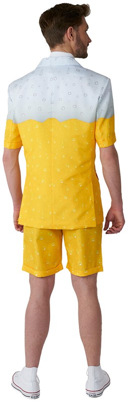 Herenkostuum Summer Suitmeister Premium Beer Yellow (achterkant)