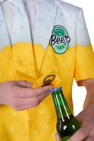 Herenkostuum Summer Suitmeister Premium Beer Yellow (detail)