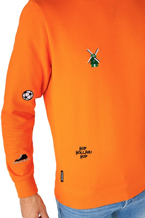 Trui OppoSuits Hup Holland Oranje (detail 2)