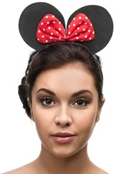 Minnie Mouse Diadeem met Strik