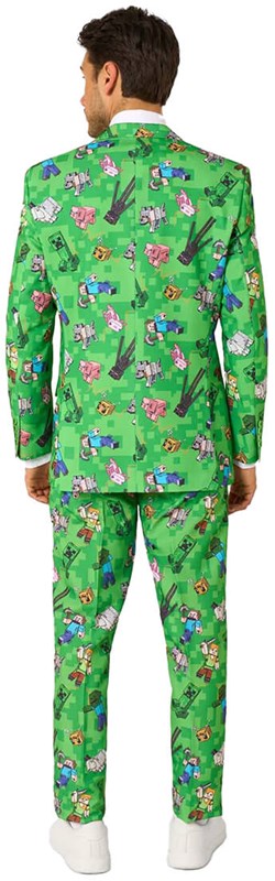 OppoSuits Heren Pak Minecraft ™ (achterkant)