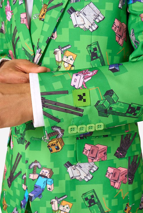 OppoSuits Heren Pak Minecraft ™ (mouw)