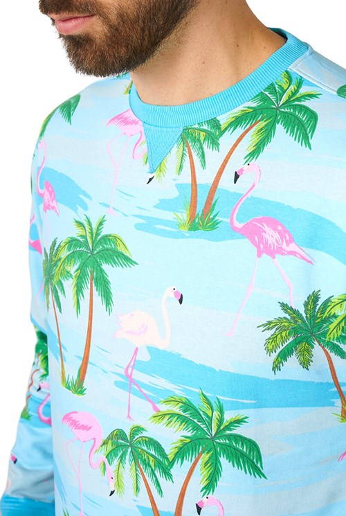 Trui OppoSuits Flaminguy (detail)