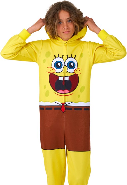 Kinder Onesie OppoSuits SpongeBob ™ (detail)