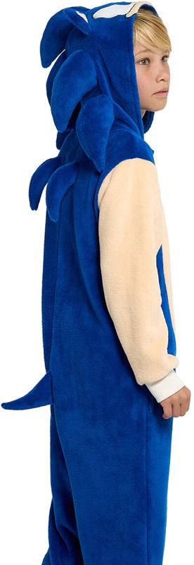 Kinder Onesie OppoSuits Sonic the Hedgehog™ (detail zijkant)