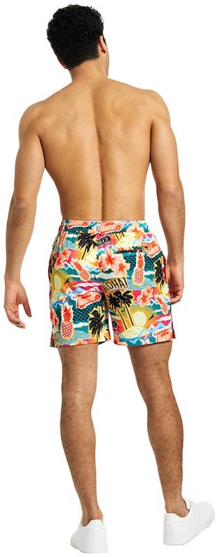 OppoSuits Zwembroek Aloha Hero (achterkant)