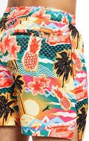 OppoSuits Zwembroek Aloha Hero (detail achterkant)
