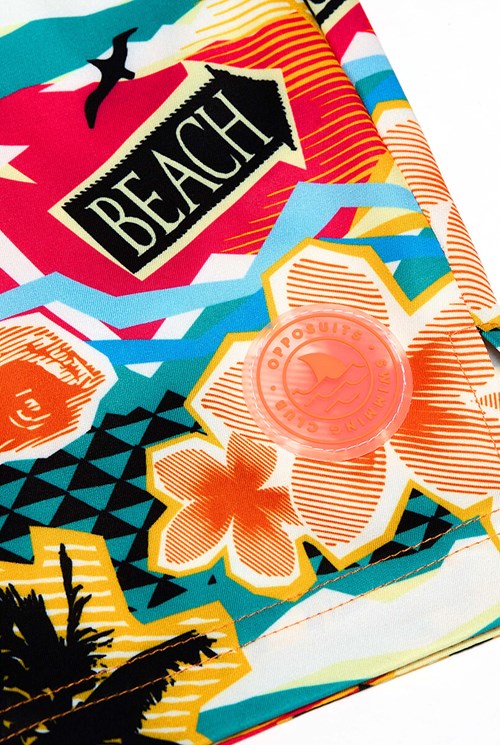 OppoSuits Zwembroek Aloha Hero (logo)