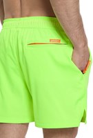 OppoSuits Zwembroek Neon Lucky Lime (detail achterkant)