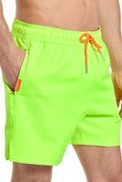OppoSuits Zwembroek Neon Lucky Lime (detail zijkant)