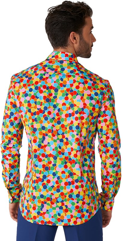 Overhemd OppoSuits Confetteroni (achterkant)