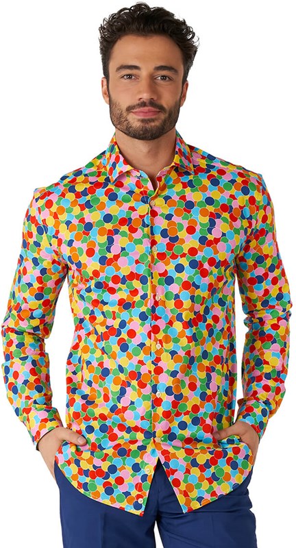 Overhemd OppoSuits Confetteroni