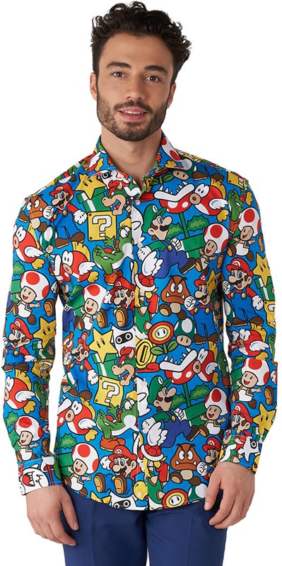 Overhemd OppoSuits Super Mario ™