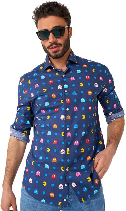 Overhemd OppoSuits Pixel PAC-MAN™ (1)