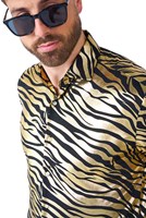 Overhemd OppoSuits Tiger Shiner (detail)