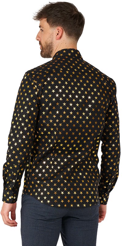 Overhemd OppoSuits Shiny Polka Star (achterkant)