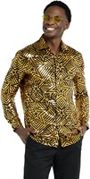 Overhemd OppoSuits Golden Geo Star (1)