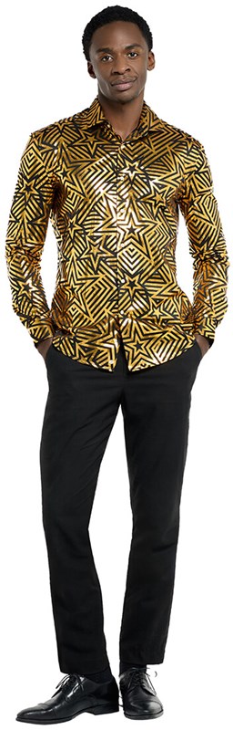 Overhemd OppoSuits Golden Geo Star (2)