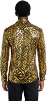Overhemd OppoSuits Golden Geo Star (achterkant)